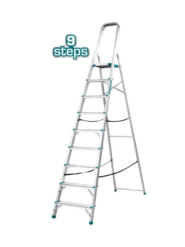 Aluminum Household Ladder – 9 Steps