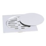 Asahi 15 x 15cm Stainless Steel Floor Drain/Grating, Matt