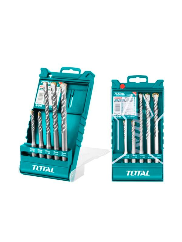 5pcs Hammer Drill Bits Set