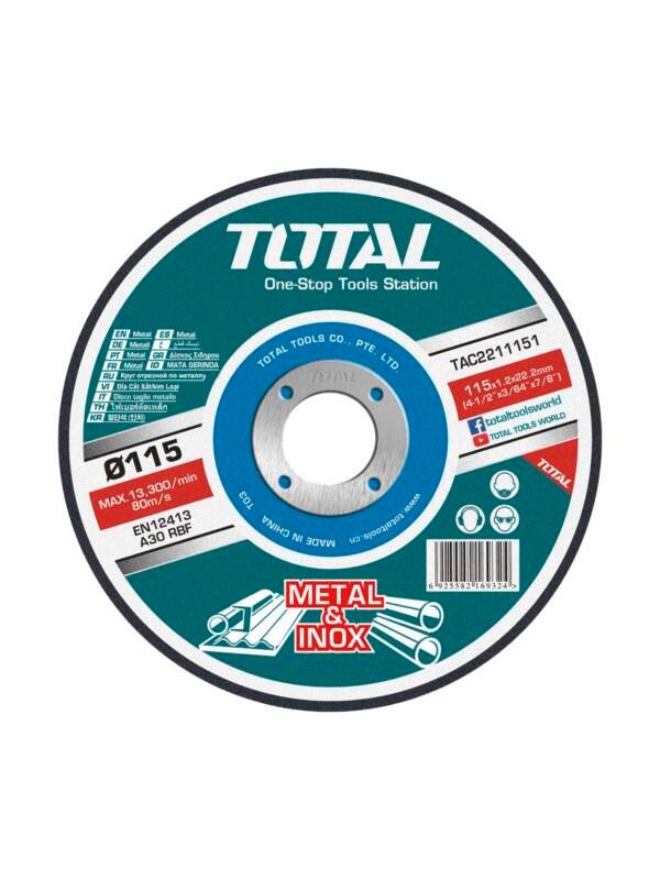 Abrasive Metal Cutting Disc for Metal with Flat Centre