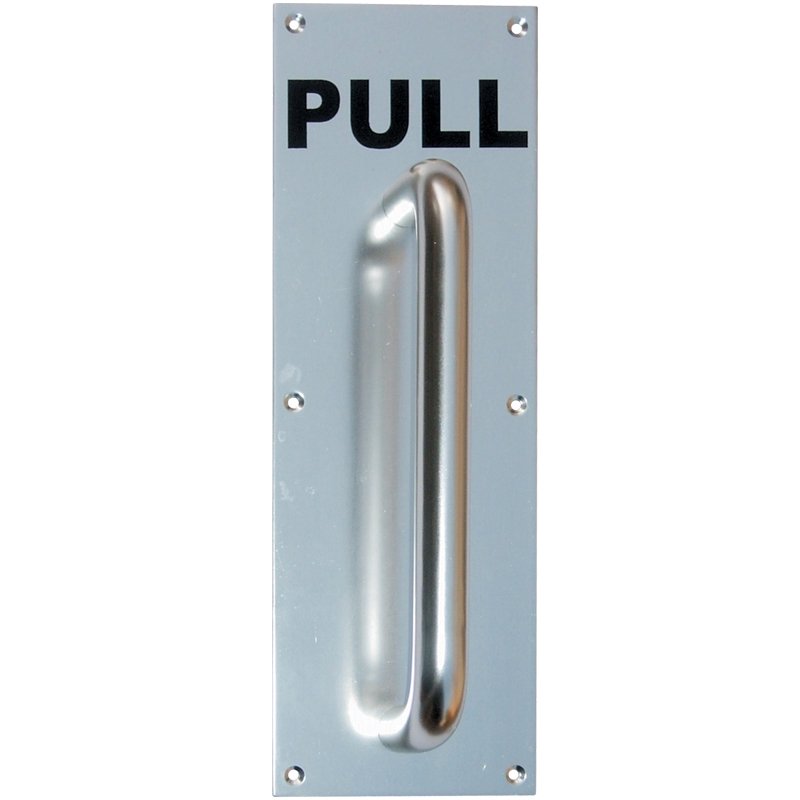 Aluminium Door Handle Pull With Plate