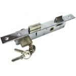 SINGLE TURN SS Aluminium Door Lock 20MM BACKSET 155-20(102). Type