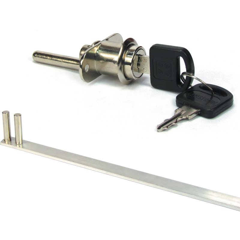 FRONT MOUNTED 16.5MM Central Lock For 3 Drawers