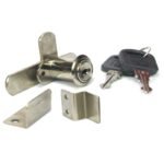 CHROME PLATED 20MM Double Door Cabinet Swing Lock