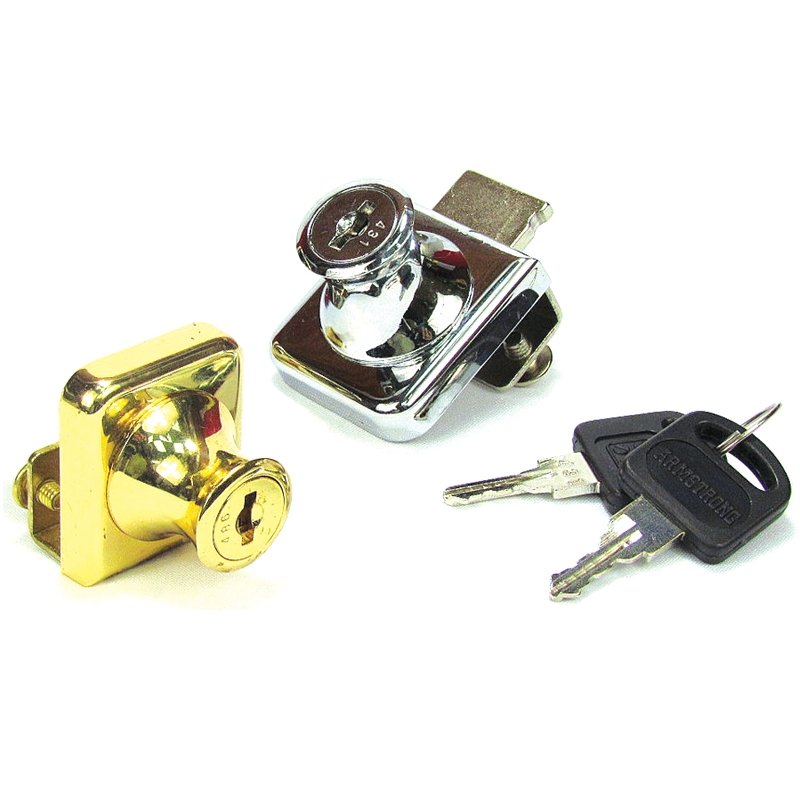 WITHOUT BORING HOLE CP, GD.5 – 6MM Glass Cabinet Door Lock