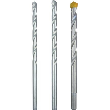 Masonry Drill Bits 10, 12, 14 MM.