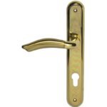 ITALY / PB   Brass Lever Handle