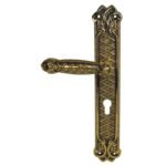 ITALY / GP,BROWN Brass Lever Handle
