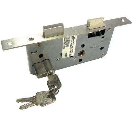 60MM CYLINDER, GERMANY / SS Lock Body 55MM BACKSET – 72MM CENTRE