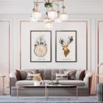HL-P15259-6+1 – Led Hanging Lights