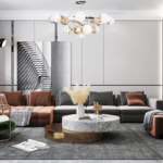 HL-P9907-8+4+1 – Led Hanging Lights
