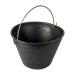 Pvc construction Bucket Black