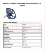 Heavy Duty ventilation Fan - Image 5