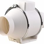 Ventilation Diagonal Flow Inline Fan