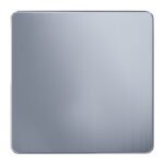 AC401 1GANG BLANK PLATE CHROME ADMORE