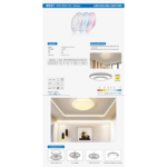 LED Ceiling Light (MD-SDX123) - Image 2