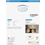 Flush Mount LED Ceiling Light (MD-SX112 Series) - Image 2