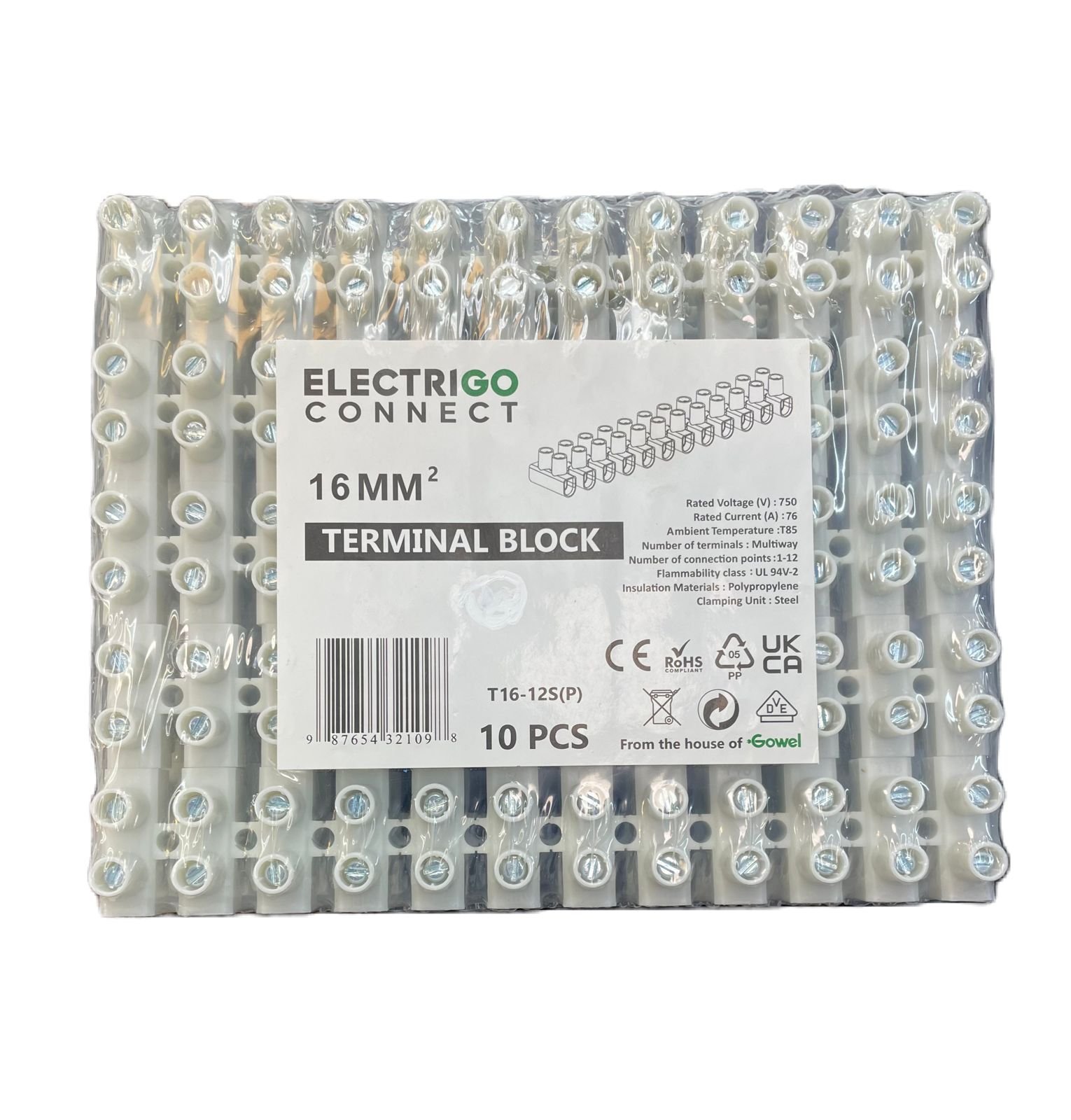 Wire Connector PVC White 03 Wire Connector PVC White - Image 1