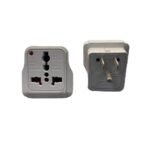 Universal Grounded plug adapter for USA & Canada